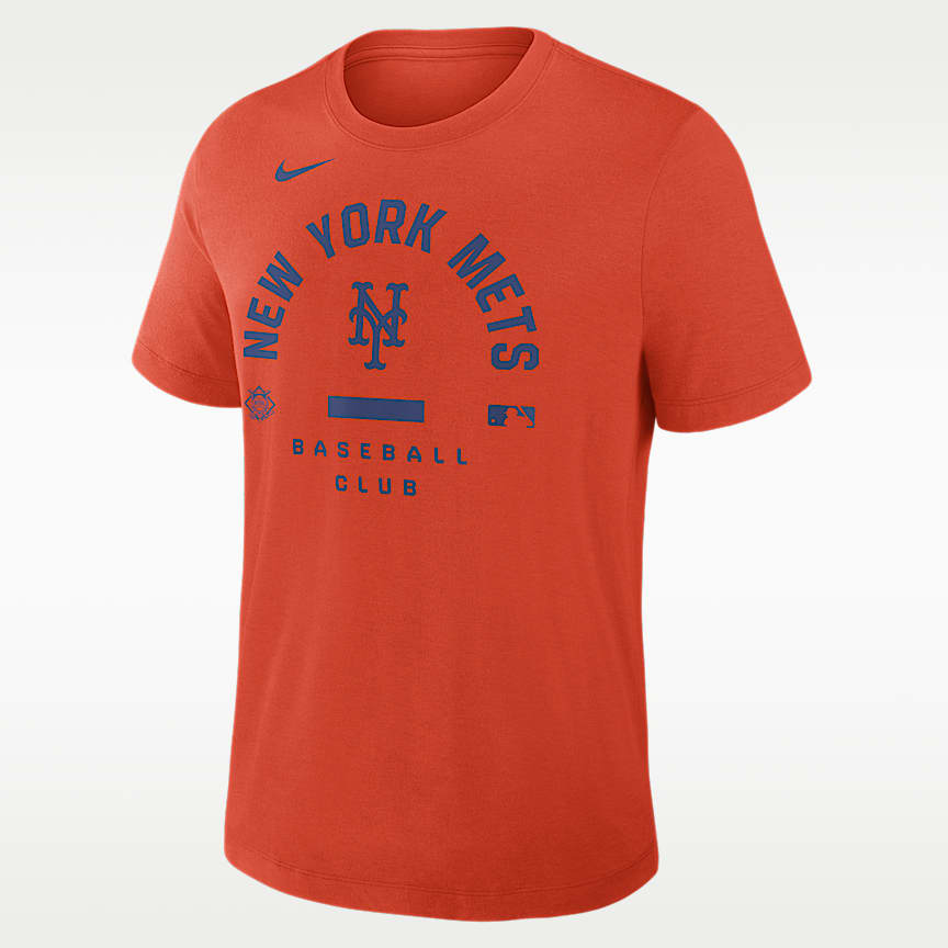 New York Mets Knockout Team Legend Men's Nike Dri-FIT MLB T-Shirt